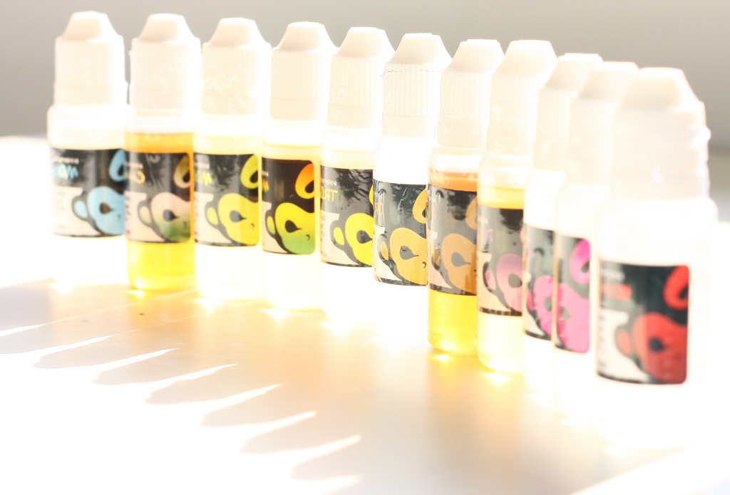 E-liquid business display