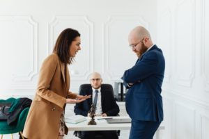 talking